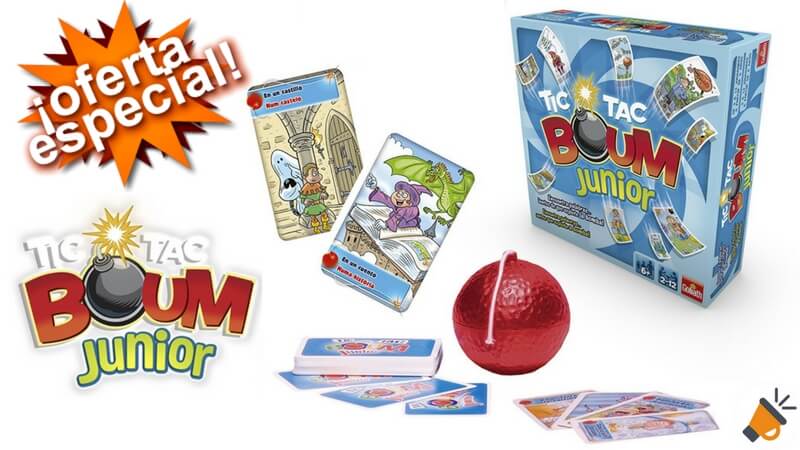 Goliath Tic Tac Boum Gioco Da Tavolo - Con Bomba Finta E 110 Carte, Dagli 8 Anni