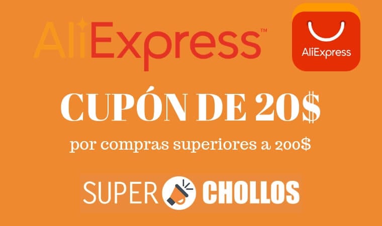 Cuponazo Aliexpress Descuento De 20 En Compras De Mas De 200
