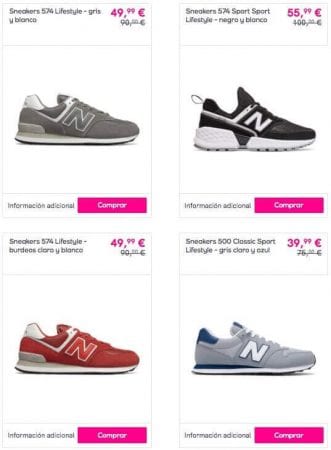 🔥🔥 ¡OUTLET NEW BALANCE! Hasta -50% de descuento en zapatillas y ropa 4 zapatillas new balance baratas SuperChollos
