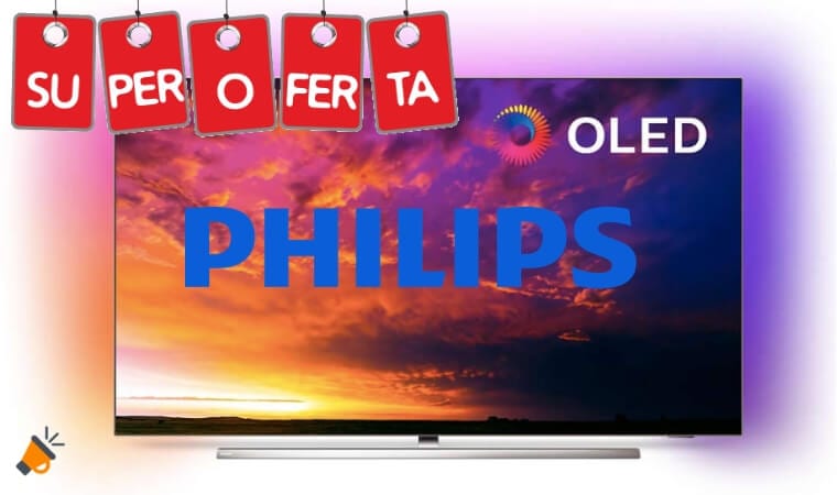 oferta Smart TV Philips 55OLED854 barata SuperChollos