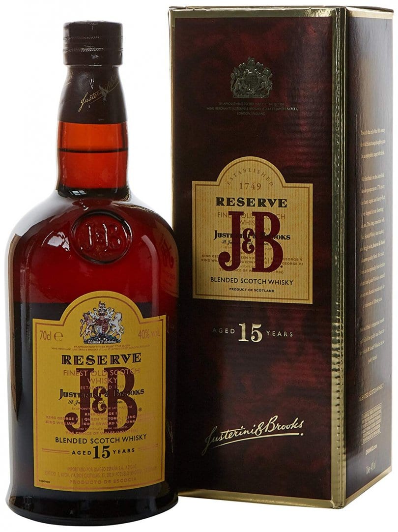 ¡TOP VENTAS! Whisky JB Reserva 700ml por solo 13,99€ ¡41 descuento!