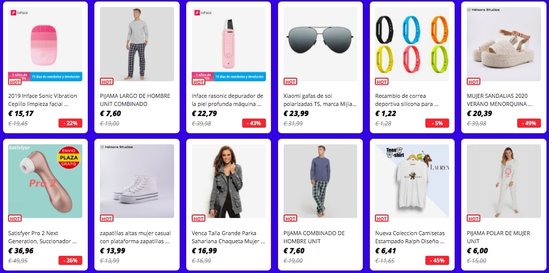 Crazy Discount Season: hasta el 60% DTO. en AliExpress 6 aliexpress crazy discount season5 SuperChollos