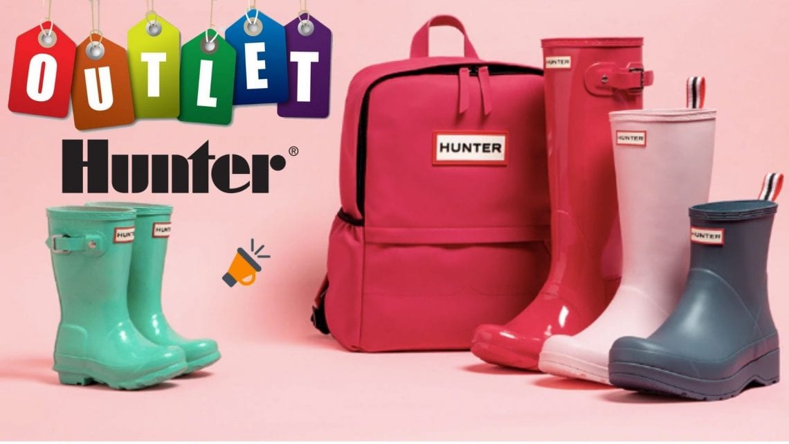 ¡OUTLET HUNTER! Hasta 75 DTO. en ropa, calzado y accesorios