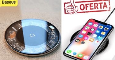 oferta Cargador inala%CC%81mbrico Baseus barat SuperChollos