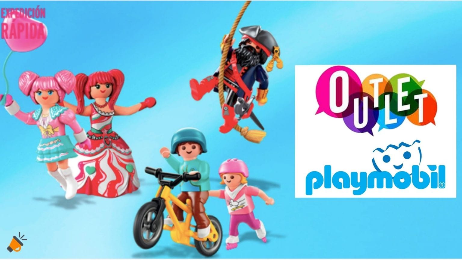 ¡ÚLTIMAS HORAS OUTLET PLAYMOBIL! Hasta 70 DTO. en selección de playsets Paymobil