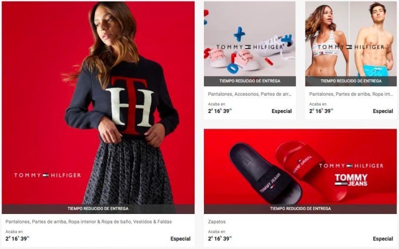 ¡OUTLET TOMMY HILFIGER! Hasta 80 DTO. en Moda para hombre y mujer