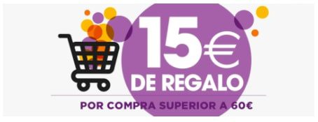 ¡ÚLTIMO DÍA! 15€ de regalo por compras superiores a 60€ en El Corte Inglés 2 CORTE INGLES SuperChollos