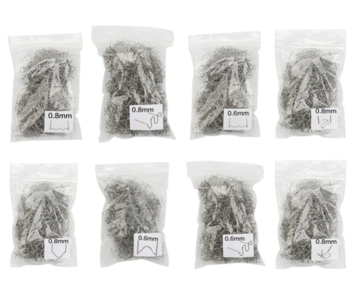 Pack x800 Grapas de acero inoxidable para reparación de carrocerías por SOLO 8€ 2 grapas SuperChollos