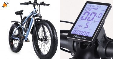 oferta Shengmilo Bicicleta ele%CC%81ctrica barata SuperChollos