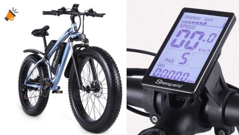 oferta Shengmilo Bicicleta ele%CC%81ctrica barata SuperChollos