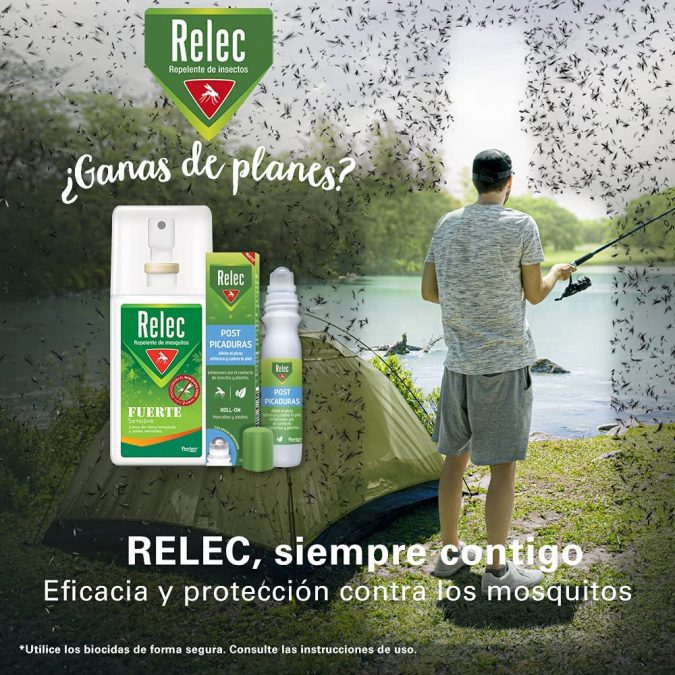 ¡PACK AHORRO! Spray anti mosquitos Relec Fuerte + Relec Post Picaduras por sólo 7,95€ 2 Pack ahorro Relec barato SuperChollos