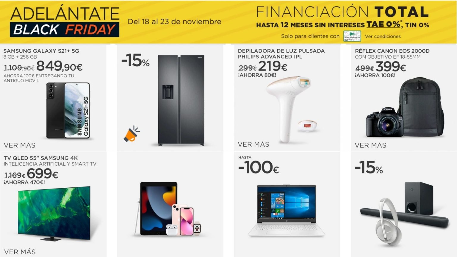 ⏰⏰¡ÚLTIMAS HORAS! ✅💣 MEGAGUÍA BLACK FRIDAY 2021🔥🔥 4 ofertaas pre black friday corte ingles SuperChollos
