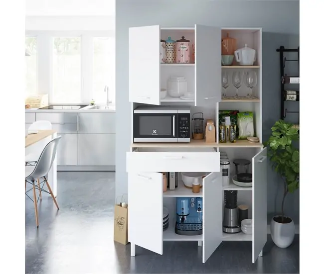 Armario de cocina con 5 puertas y huevo microondas por SOLO 199€ 2 Armario de cocina Cusine barato SuperChollos