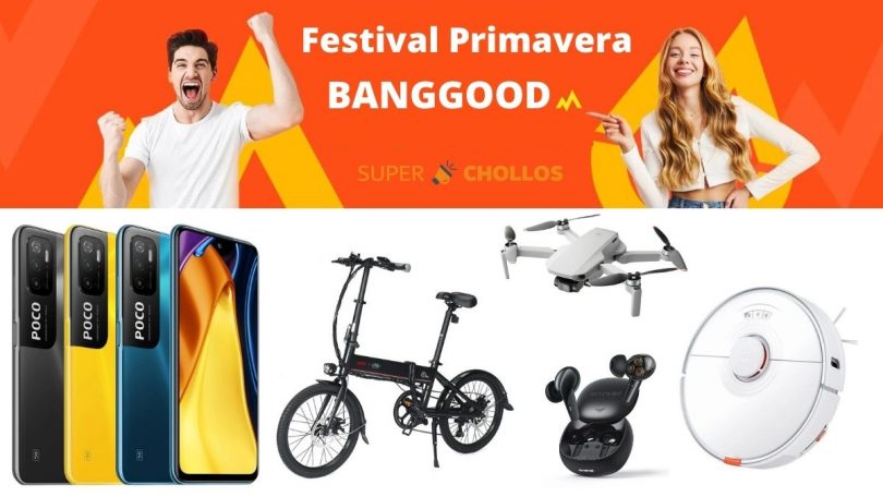 OFERTAs festival primavera banggood SuperChollos