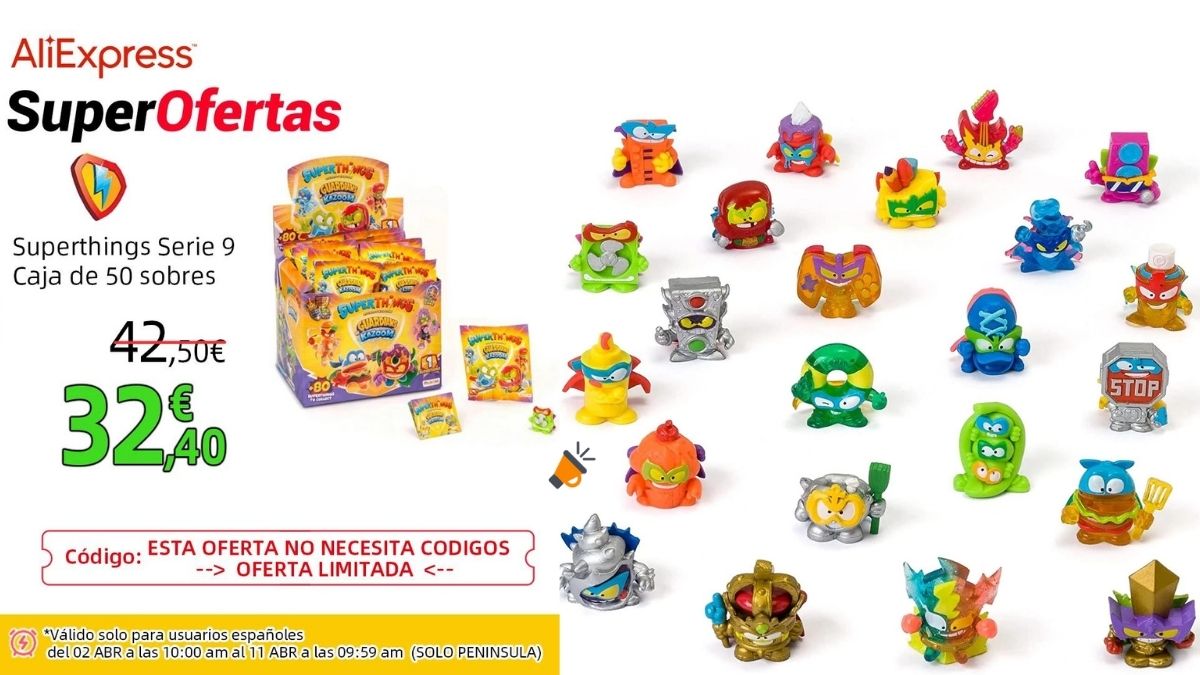 Caja x50 Sobres Superthings Serie 9 Guardians of Kazoom por 26 ...