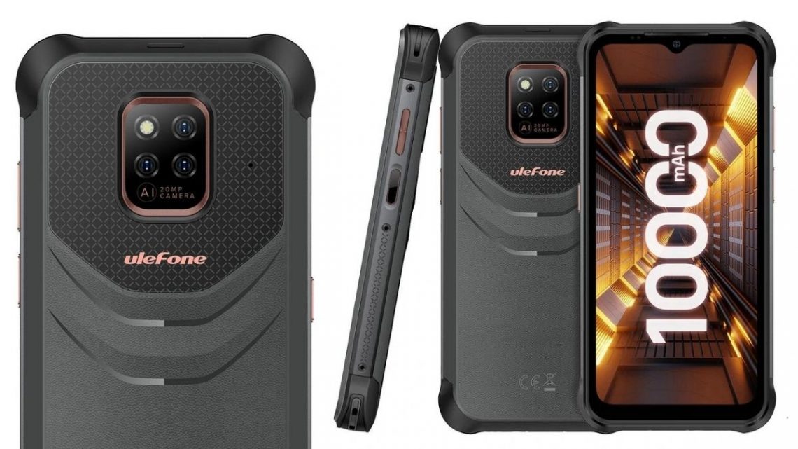 CXKJ Custodia per Ulefone Power Armor 14 PRO (6.52 Pollice),Nero Cover