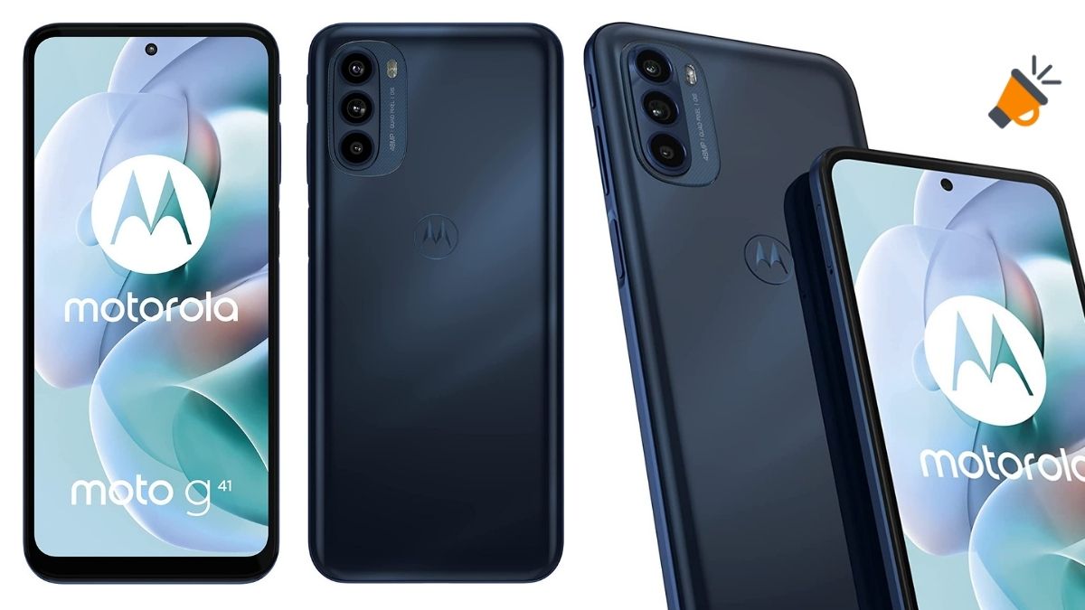 Motorola Moto G41 de 6,4", 6/128GB y súper batería por SOLO 153,94€