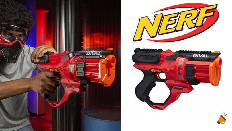¡MÍNIMO! Pistola Nerf Roundhouse + 15 bolas de espuma por SOLO 25€ 1 OFERTA Nerf Roundhouse barata SuperChollos