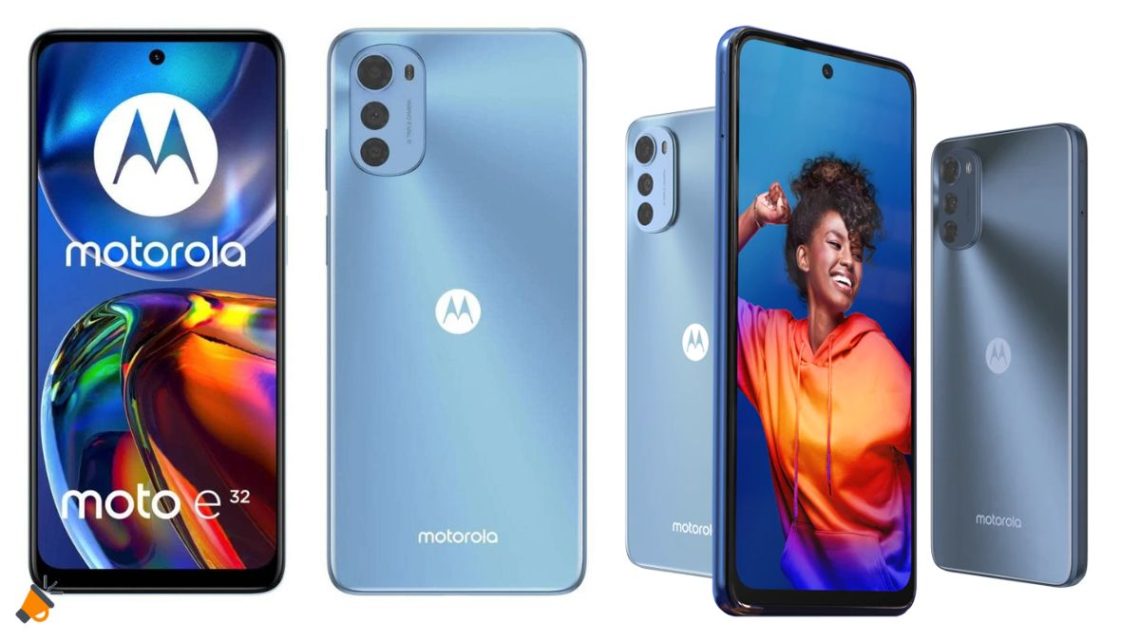 Custodia Per Motorola Moto E32 + 2 Pellicole Vetro Temperato – Cover Morbida In TPU Trasparente, Antiurto, Sottile – Protezione Completa, Nero