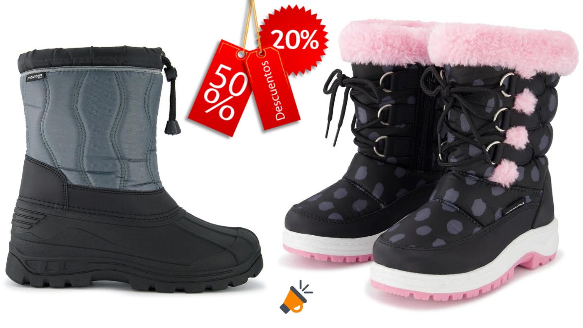 Bota Apre Botas Para Nieve Mujer Montagne Après Ski Botas Pre