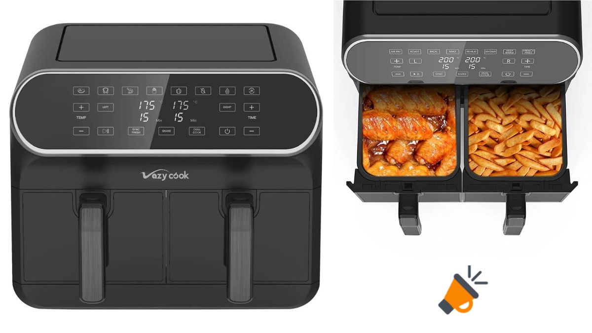 oferta freidora sin aceite vazy cook barata SuperChollos