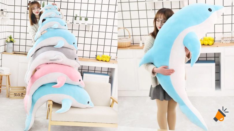 oferta peluche de delfin barato SuperChollos