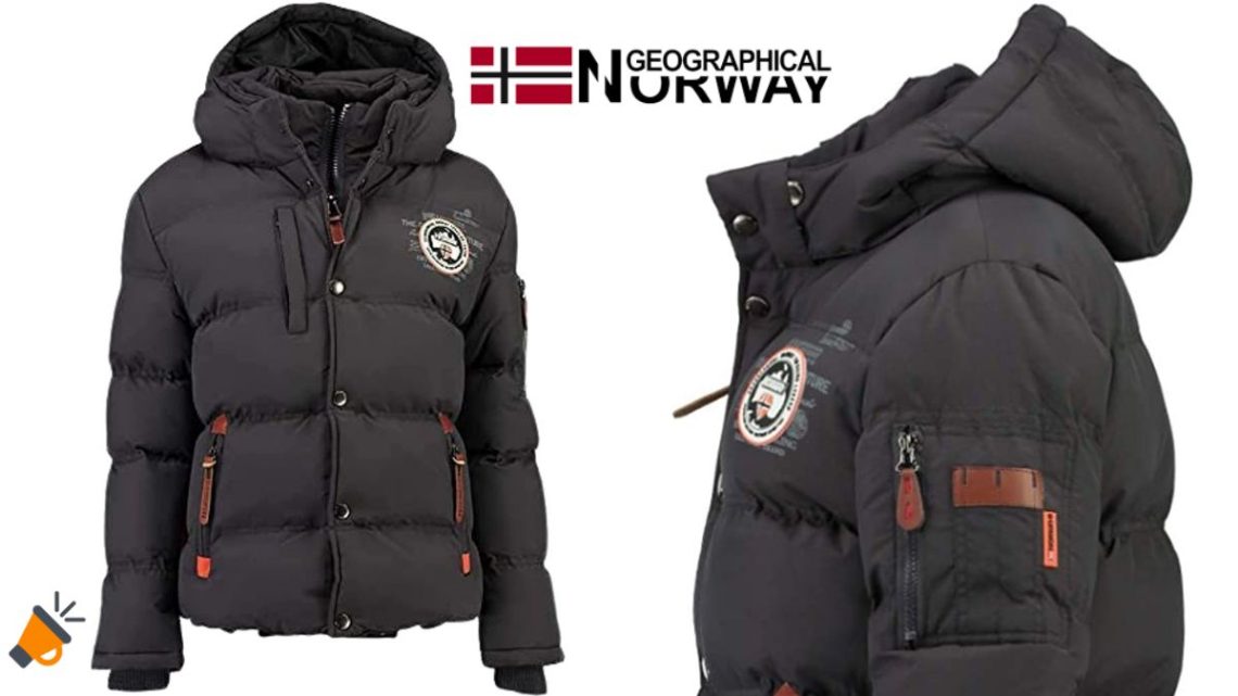 Abrigo Geographical Norway Verveine Bell para hombre por SOLO 59€