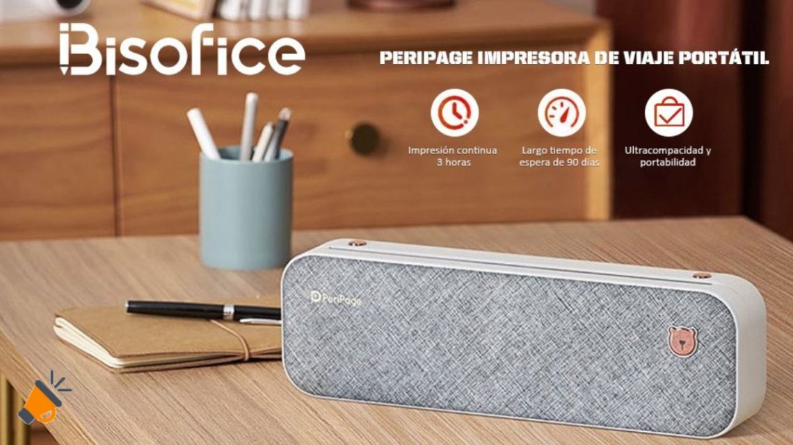 Impresora portátil para móvil Bisofice PeriPage A40 barata por SOLO 129€