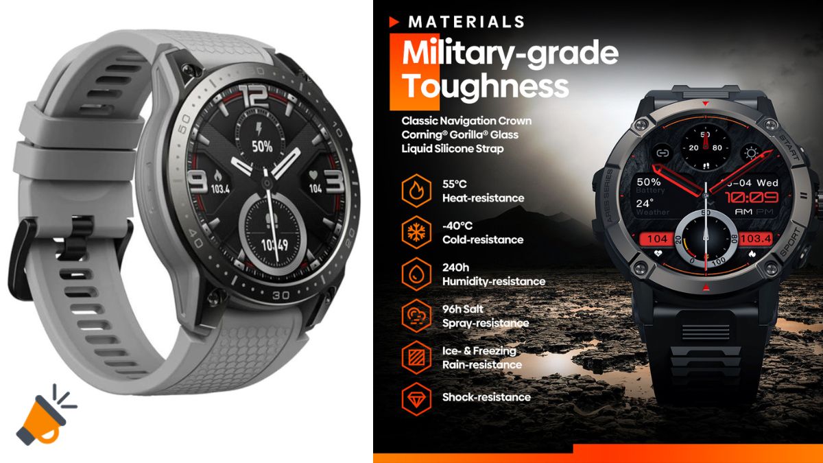 Zeblaze Ares 3 Pro, un smartwatch súper completo por SOLO 30€ (-68%) 2 oferta Zeblaze Ares 3 Pro barato SuperChollos