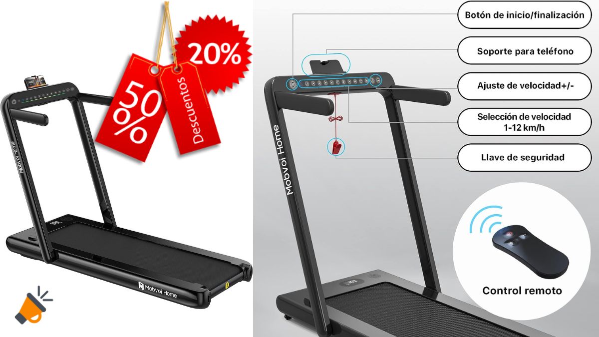 oferta Cinta Correr Mobvoi Home barata SuperChollos